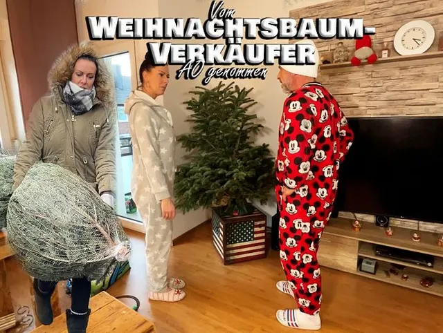 Vom Weihnachtsbaumverkäufer durchgefickt