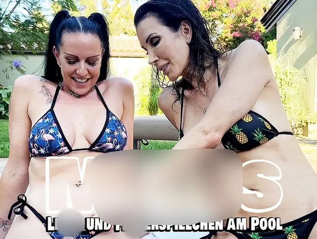 Vorschau aus Outdoor Sex: Leck mich am Pool - Nachbarn schauen zu